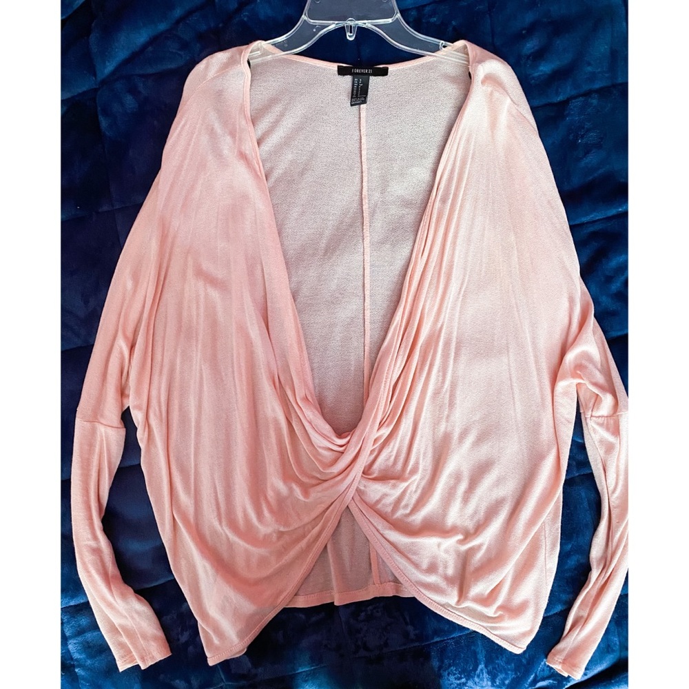 F21 Cowl Wrap Top